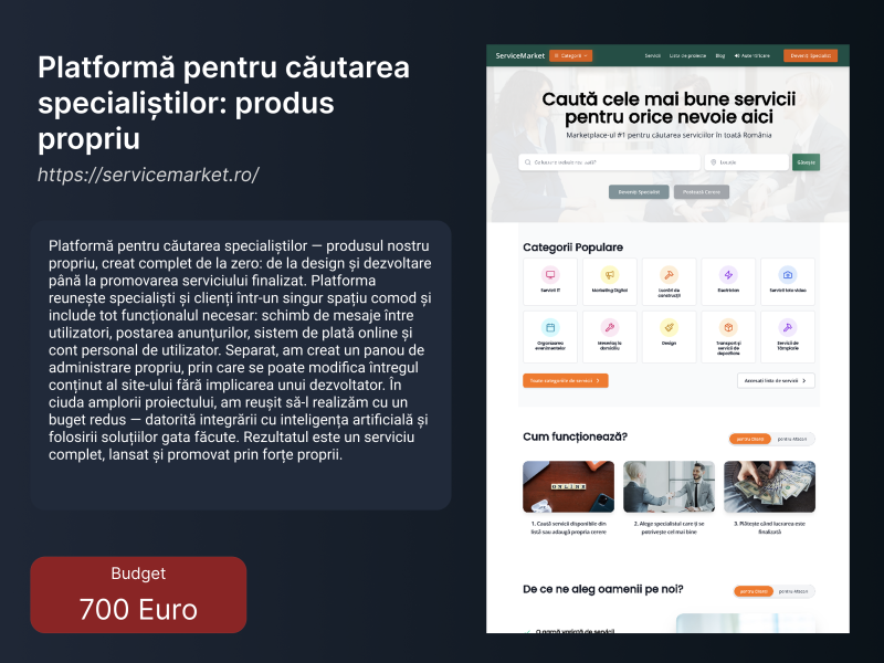 Dezvoltare Site-uri Web — transformă-ți afacerea într-un brand online
