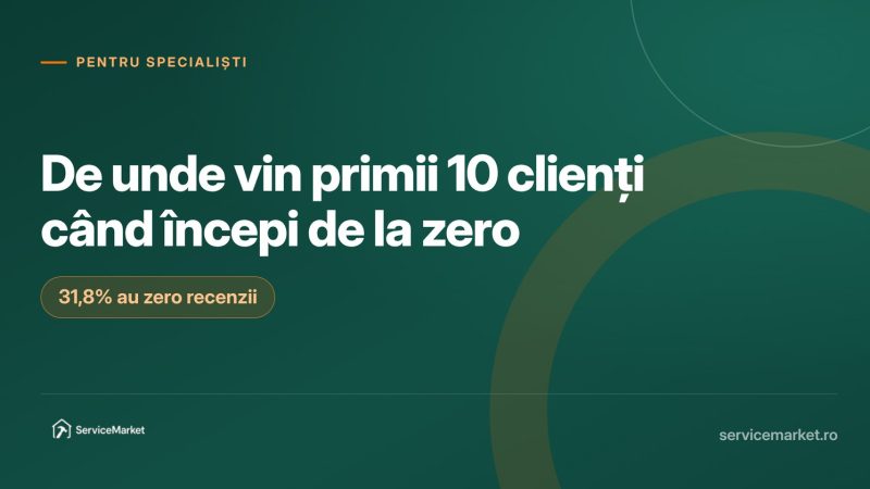 Specialist care își construiește primii clienți: profil online complet și recenzii pentru servicii locale